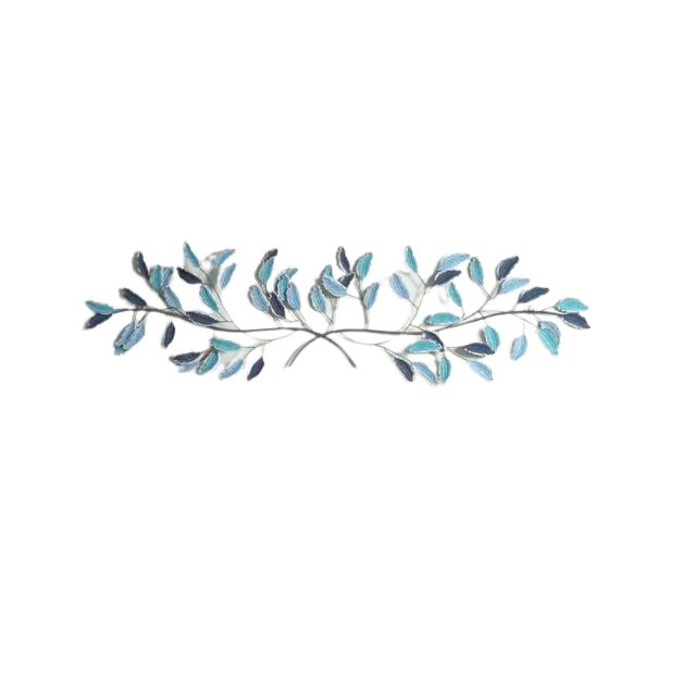 Wall Hanging Metal and Natural Vine Tree Art Sculpture Wall Decoration for Home Living room Guest room