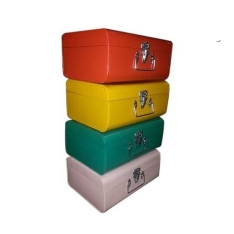 Top Selling Metal Trunk Box Classic Stylish Handmade Designer Storage Container Rectangular Shape Handmade Metal Trunk Box