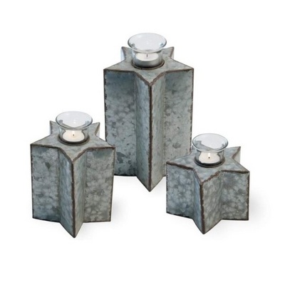 NEW ARRIVAL CANDLE VOTIVE HOLDER GALVANIZED CANDLE VOTIVE HOLDER METAL CANDLE HOLDER TEA LIGHT