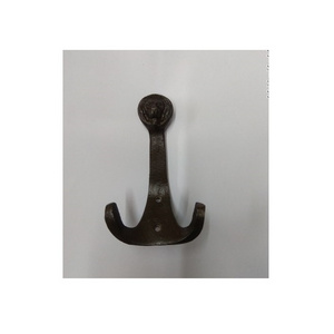 Hot sale metallic wall mounted bathroom accessories robe hook for home decoration Metal Cloths Hangers