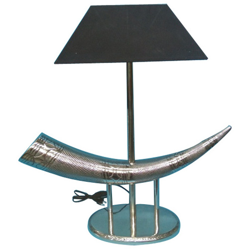 Wholesale Elephant Horn Table Lamp modern unique fancy elegant Handmade stylish Nordic style Superior Quality fabric lamps