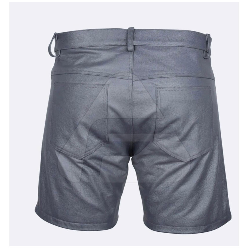 Wholesale Price Men Leather Shorts Latest Design Men Leather Shorts Trendy Fashion Men Leather Shorts