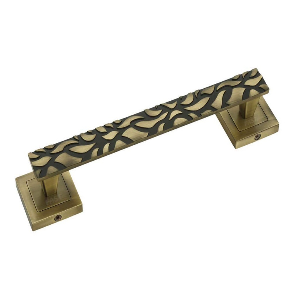 Premium Quality Wholesale Furniture Hardware Antique Brass Knurled Design Pull Handles for Cabinet Drawer Door at Best Price