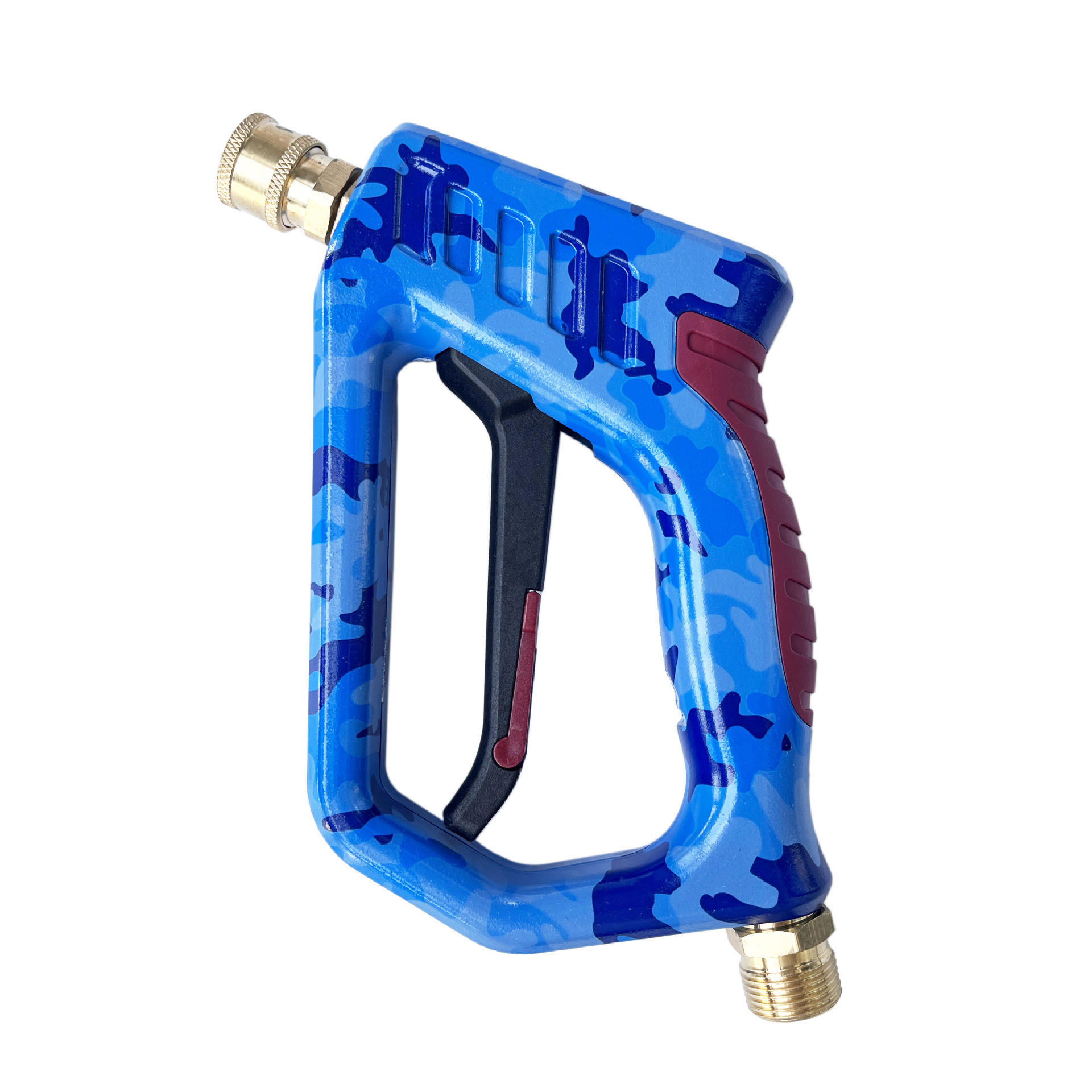 4000psi Painted High pressure washer gun M22 connector power washing triggers brass car wash water gun