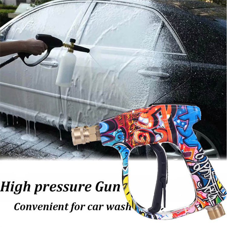 car washer water gun snow foam cannon tip nozzle set high pressure cleaner water hose 1 liter foam lance car wash machine