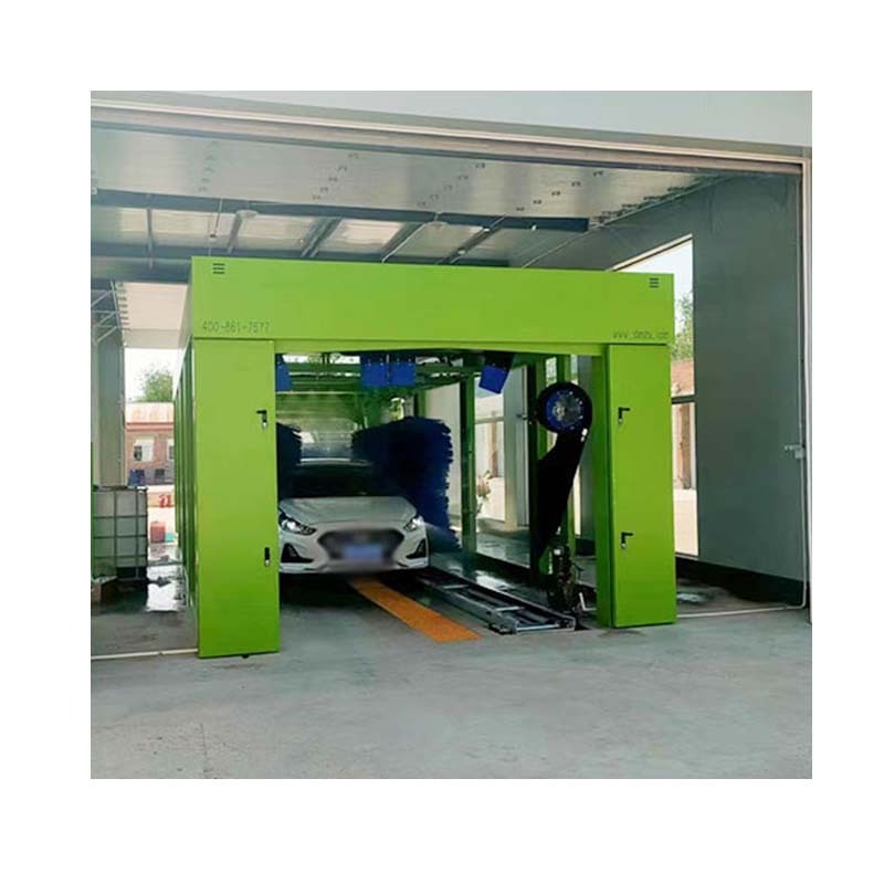 Factory Price Green Automatic Tunnel Washing Good Machine For Car Wash