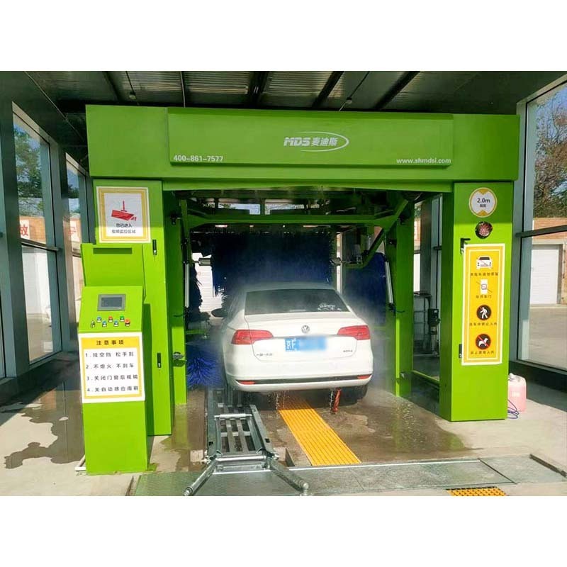 Factory Price Green Automatic Tunnel Washing Good Machine For Car Wash