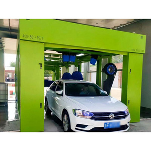 Factory Price Green Automatic Tunnel Washing Good Machine For Car Wash