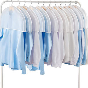 Plastic Hanger Covers for Clothes Shoulder Covers Closet Clothes Protectors Breathable Clear Jacket Garment Cover