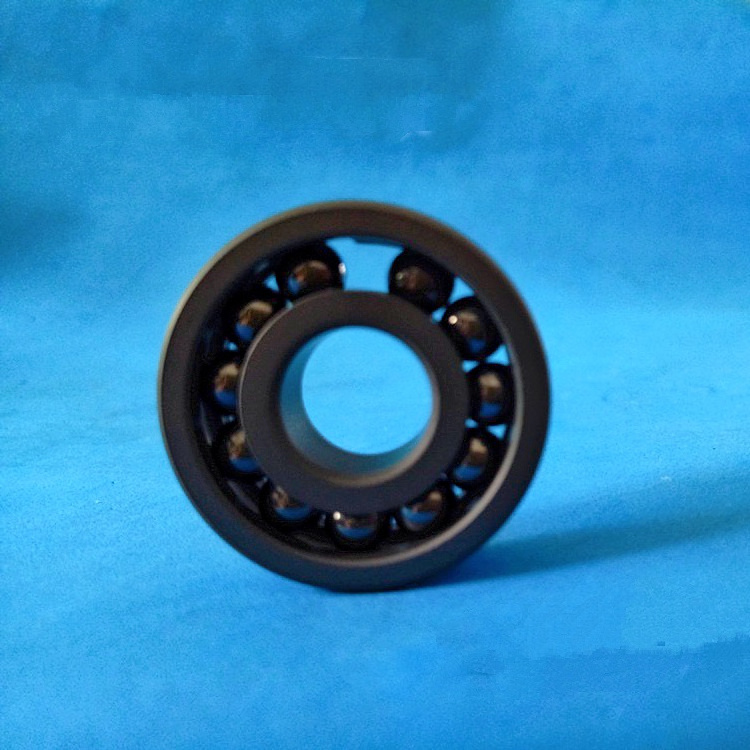 MTZC Heat resistant ceramic bearing 6003 2rs Si3N4 black ceramic bearing