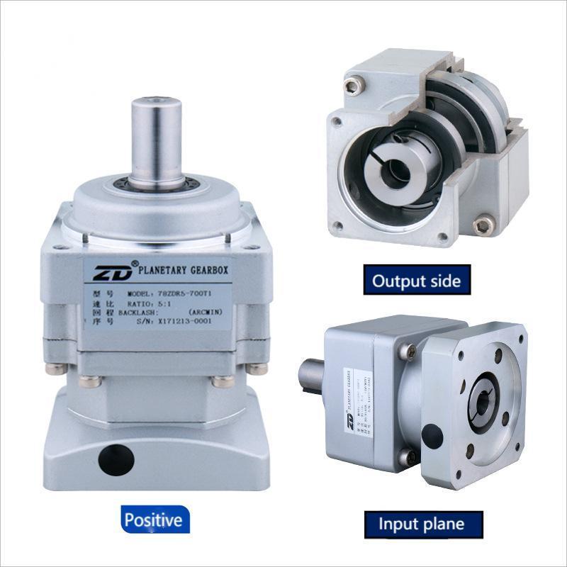 5kw Helical planetary reducer servo motor planetary reducer small speed reducer gearbox 320 mm X 580 mm X 155 mm