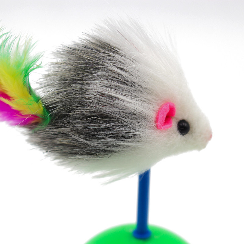 Factory wholesale rustle Mouse tumbler feather tumbler Good taste and fun cat toy pet toys