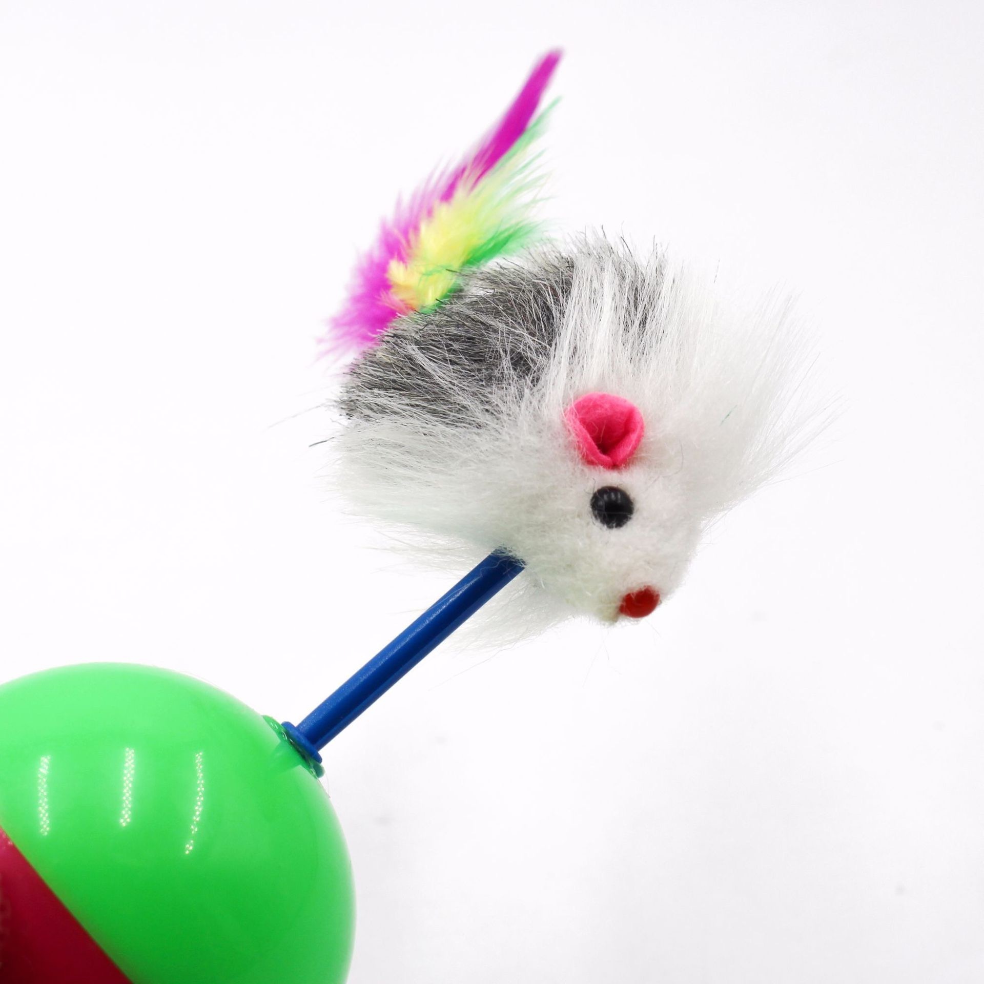 Factory wholesale rustle Mouse tumbler feather tumbler Good taste and fun cat toy pet toys