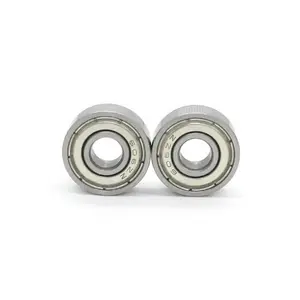 MTZC Double Rubber Seal 606 2rs Size 6x17x6mm 606zz bearing steel Deep groove ball bearing