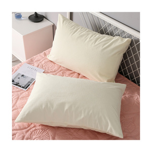 Factory Outlet Customizable Senior 130gsm Terry cloth Waterproof covers  Pillow Case