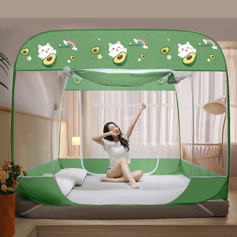 Square Top Large Space Fashion   Mosquito Net for Adult Room Decoration Mosquito Net