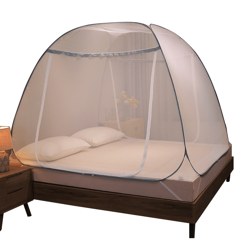 Summer new fashion outdoor indoor small top foldable mosquito net