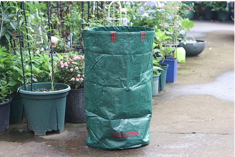 32 Gallon Garden plant leaf garbage storage deciduous bag weed collection bag debris sorting green leaf bag