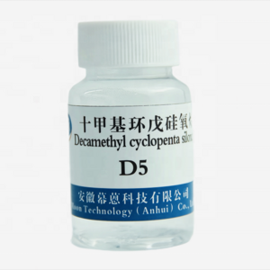 Factory wholesales cyclopentasiloxane silicone oil d5 CAS 541-02-6 used for body toner chemical raw material