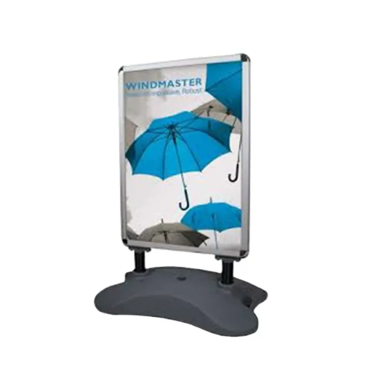 Outdoor Aluminum Sign Trade Show Poster Stand