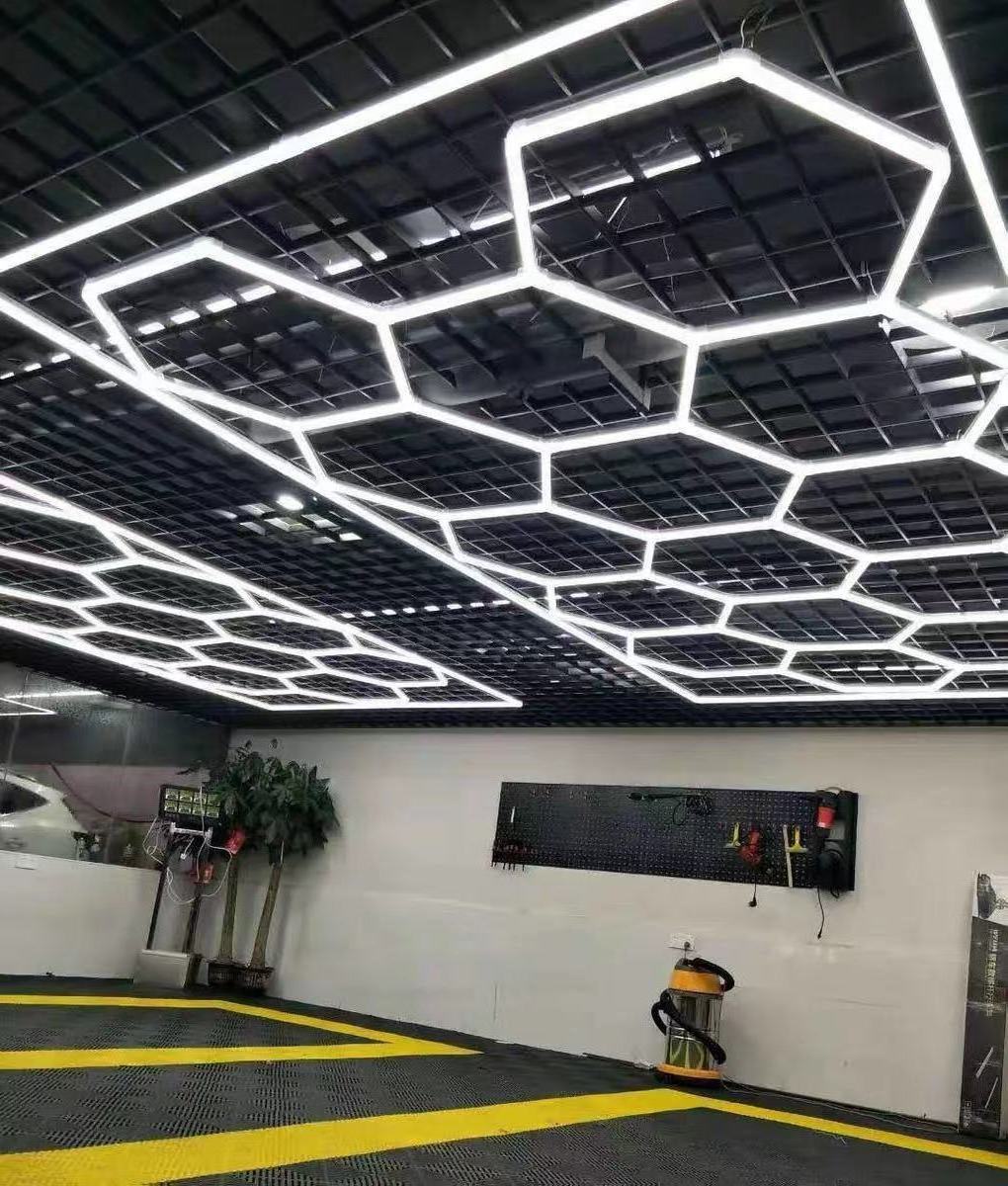 Factory Hot Sell High Performance LED Hexagon Led Ceiling Detailing light