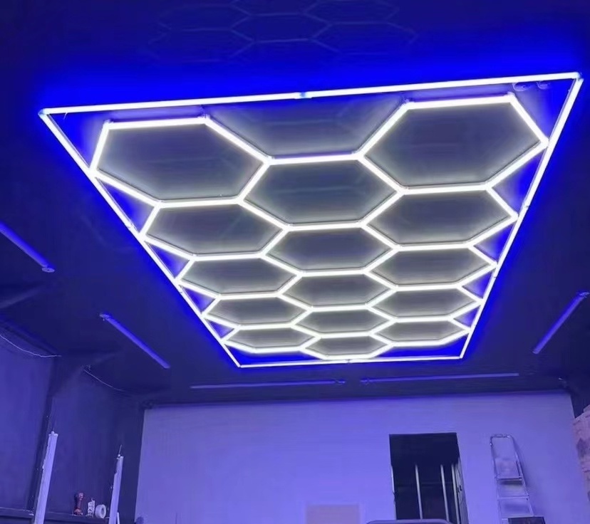 Factory Hot Sell High Performance LED Hexagon Led Ceiling Detailing light