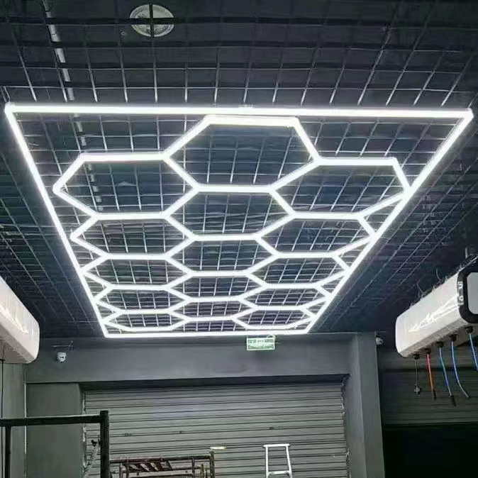 Factory Hot Sell High Performance LED Hexagon Led Ceiling Detailing light