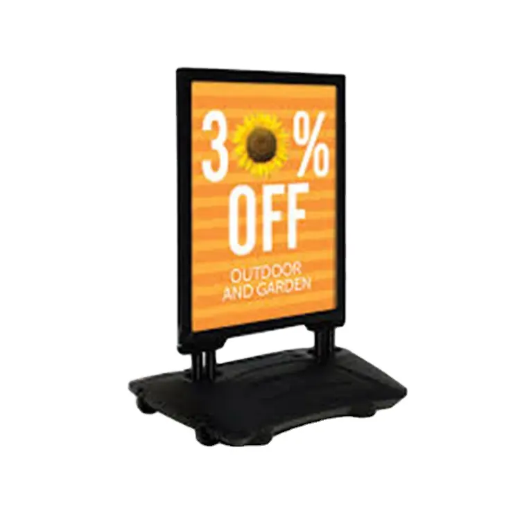 Outdoor Aluminum Sign Trade Show Poster Stand