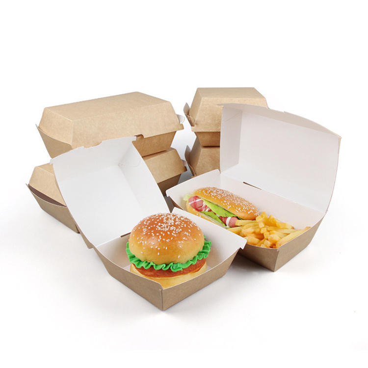 Popular Portable Takeway Food Box Chicken Wing Boxes Food Packaging Boxes Fast Food Packaging