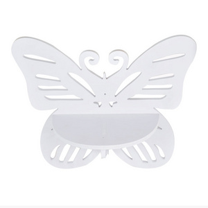 AHOME Hot Sale Hollow out Butterfly Wall Hangers Decoration Display Shelves