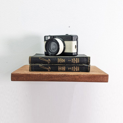 Customized Home Corner Decorative Storage Stand Natural Wood 3inch Small Wall Shelf Mini Floating Shelves For Wall Decor