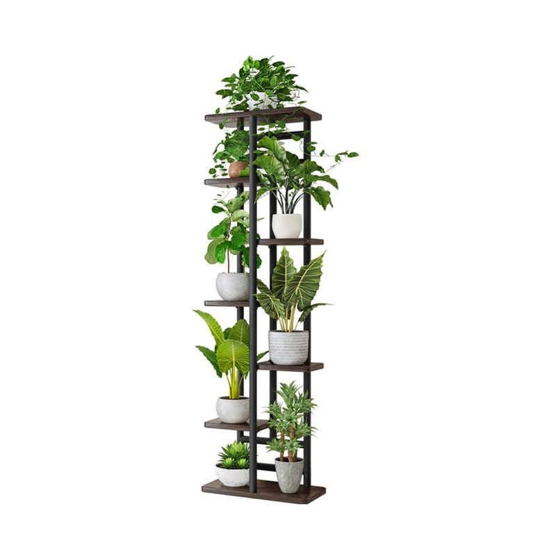 Indoor  Plant Stand Metal 4 Tier Plant Rack Flower Pot Holder Shelves Storage Organizer Planter Display Shelving