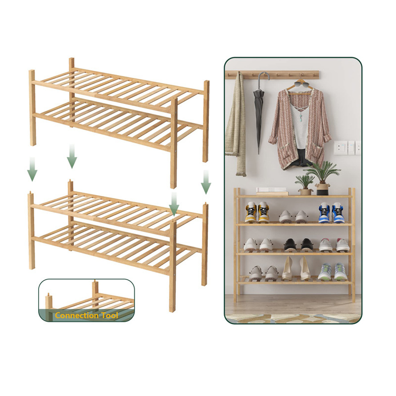 Customized Floor Standing 2-tier Smart Space-saving Shoes Storage Holders Racks 360 Rotating Smart Shoe Rack