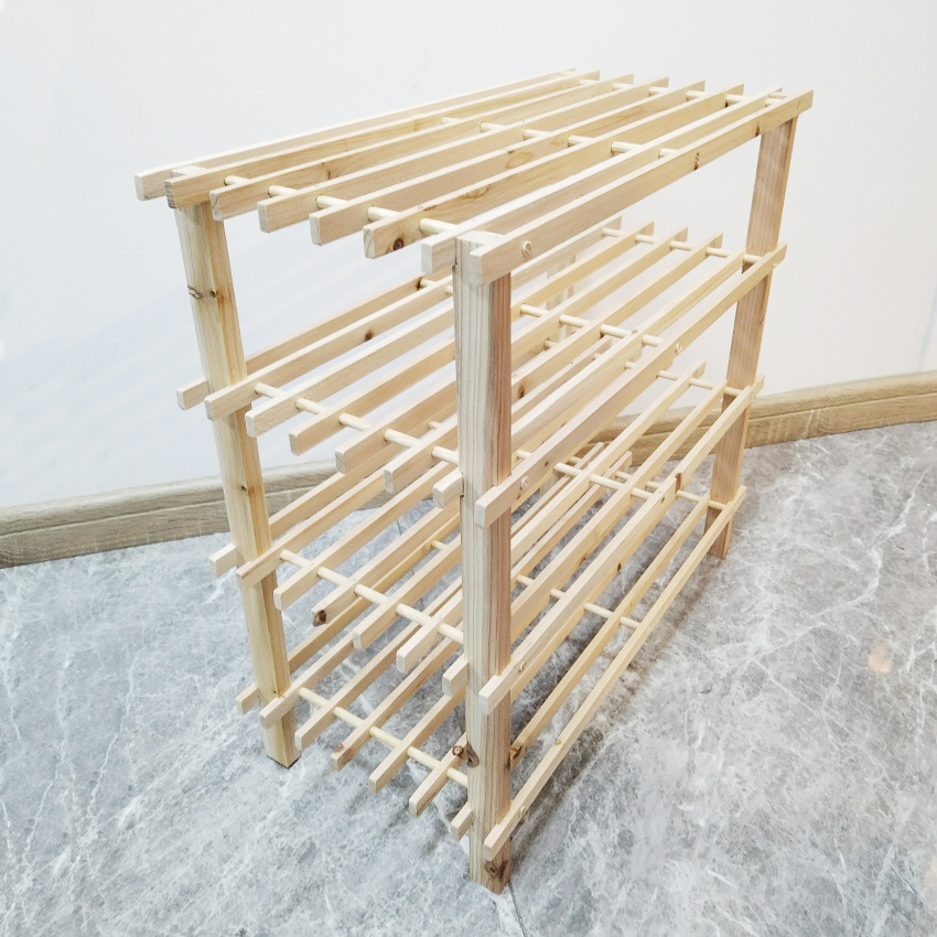 White Shoe Rack Wooden 4 Tiers Organizer For Closet Shoe Rack For Entryway Cubby Shoe Rack