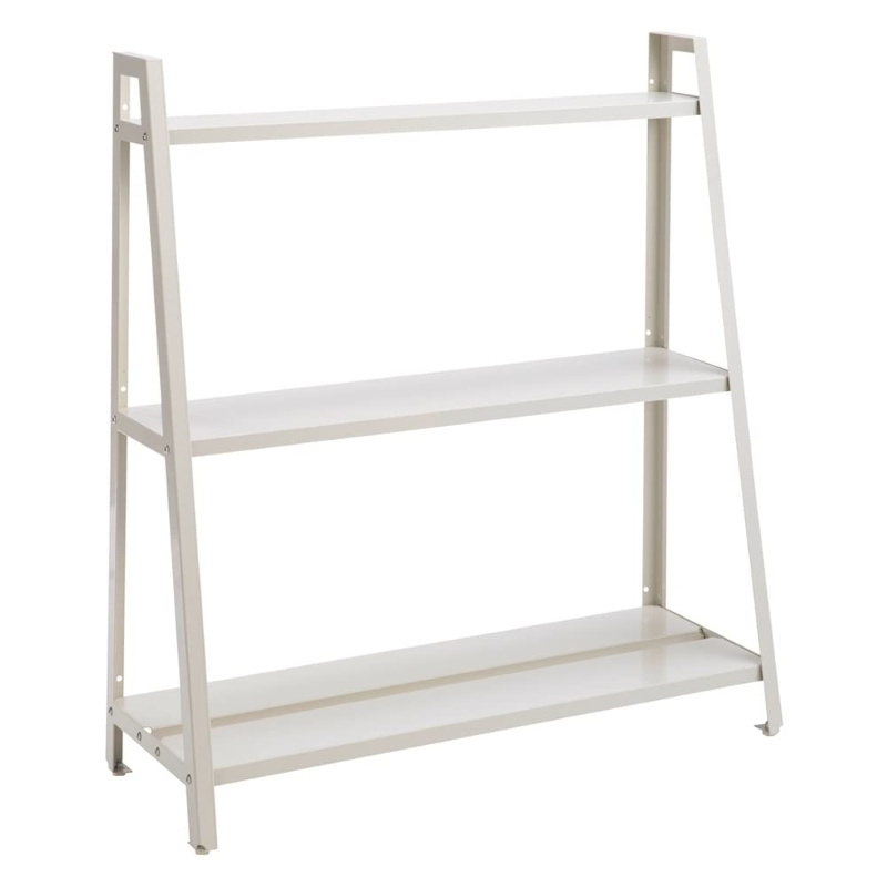 Hot Selling Factory Price 3 Layers Wood Ladder Rack Storage Counter Shelves For Bathroom Living Room Kitchen