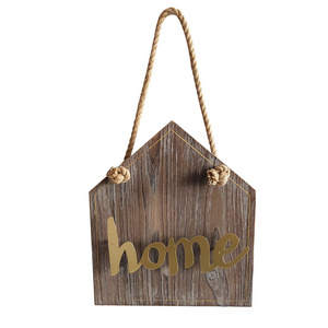 Customized Wholesale Popular Hanging Word Wooden Decorations For Home Wall Arts Decor