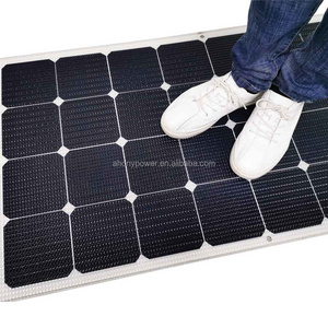 Solar Panel 160 Watt marine Waterproof Rigid High Efficiency Mono Cell with ETFE Surface double sides ETFE marine solar panel