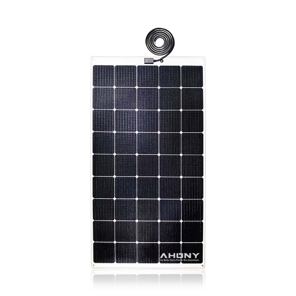 Solar Panel 160 Watt marine Waterproof Rigid High Efficiency Mono Cell with ETFE Surface double sides ETFE marine solar panel