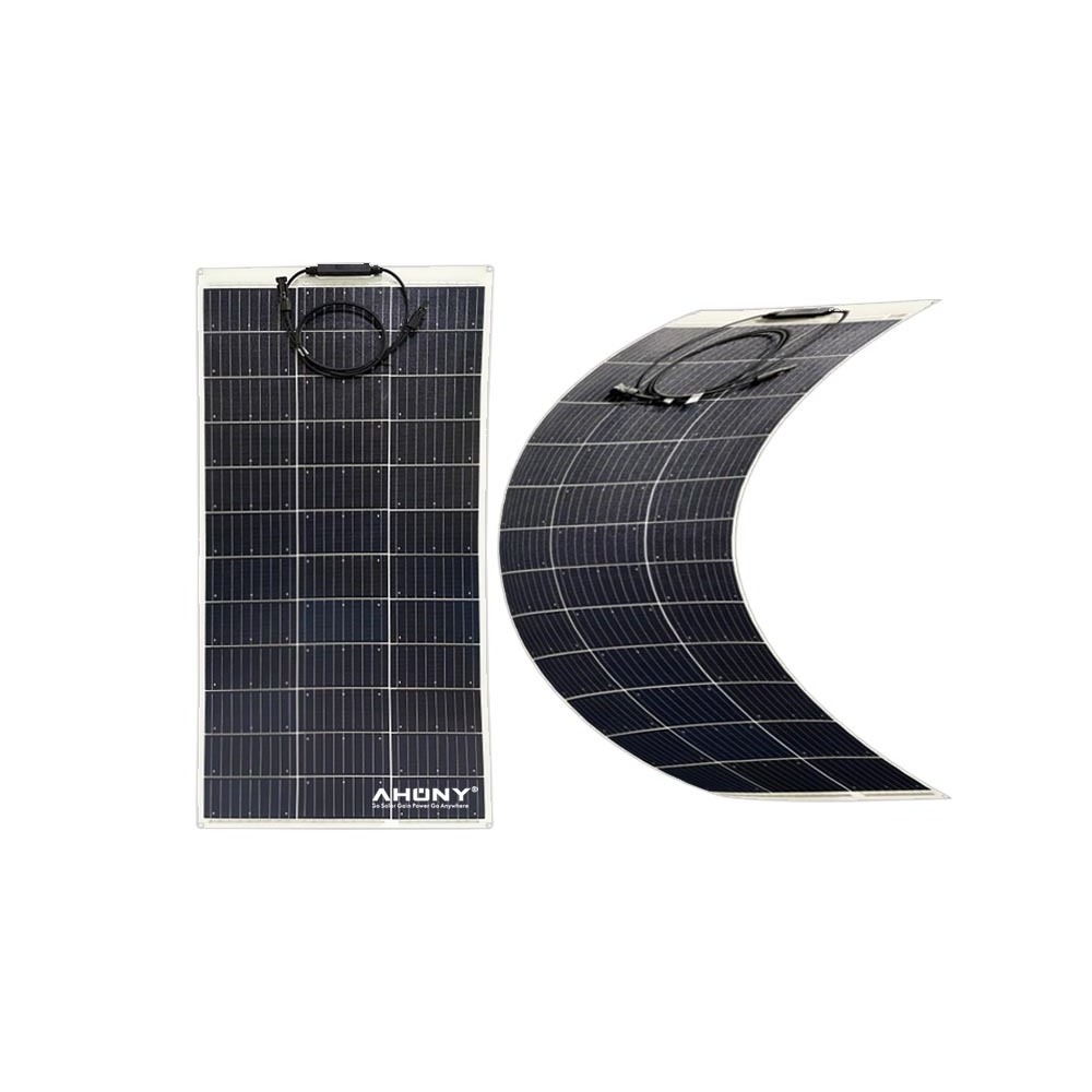 Good quality	Waterproof 100w flex solar panel HJT solar cell semi flexible solar panel Off Grid for RVs boats campers Tent Roof