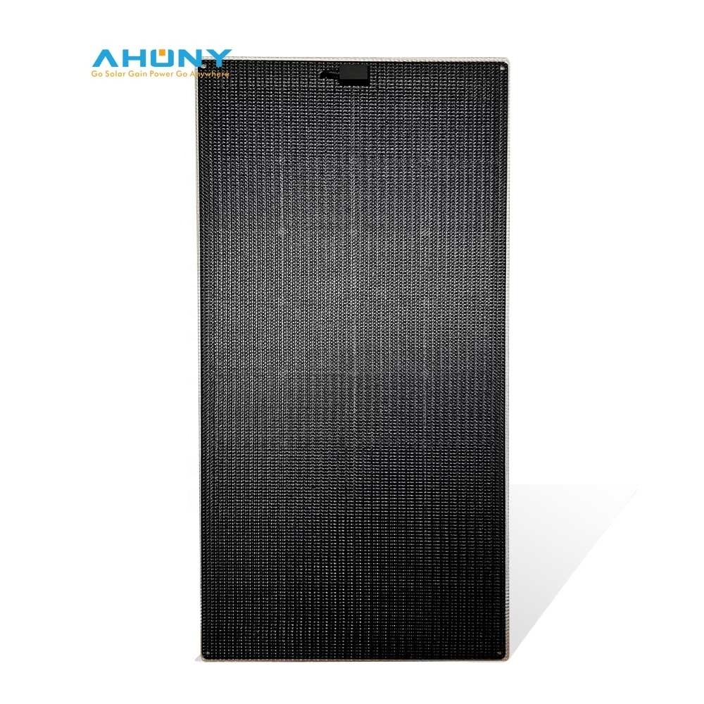 Walkable black solar panel 100w drive on anti skid efficient marine module for floating deck cold chain car refrigerator light