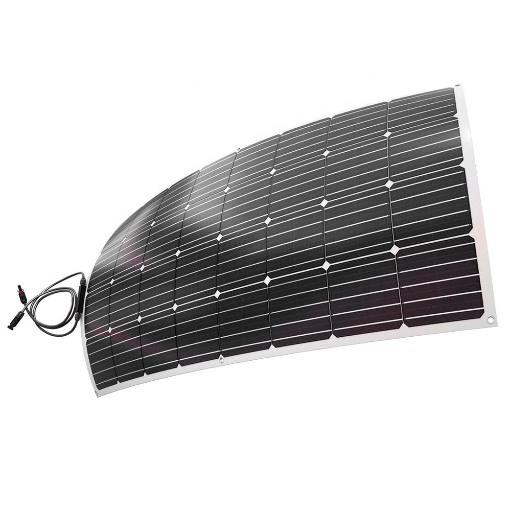 ETFE surface 180w 20v mono light weight solar panel flexible solar panel for RV camping boat portable solar panel