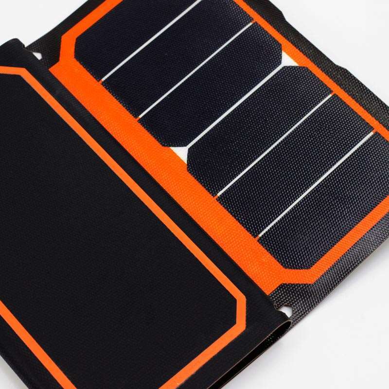 quick charge ETFE waterpoof solar charger panel foldable portable small dual USB DC5521 for tablet hiking outdoor camping rv