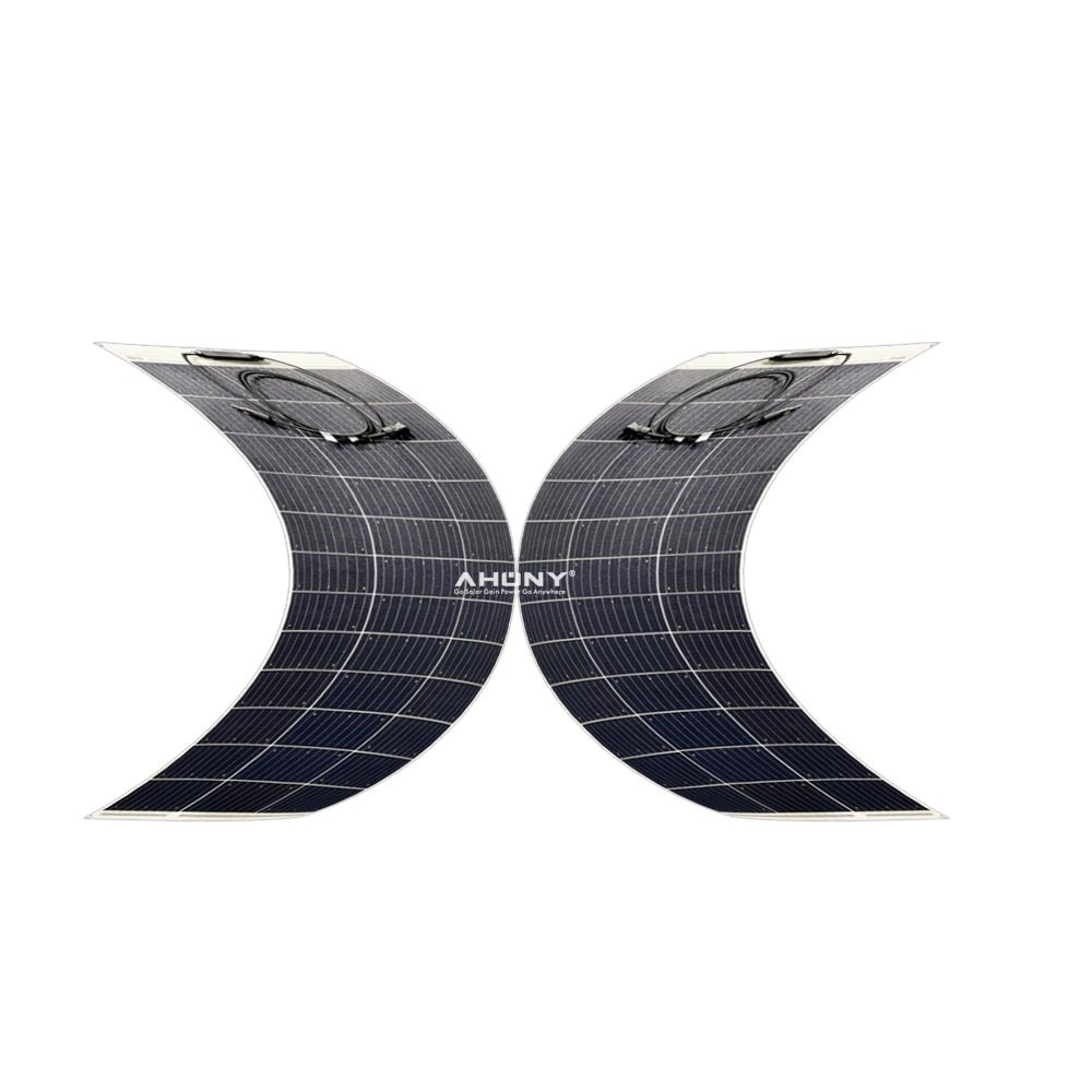 Good quality	Waterproof 100w flex solar panel HJT solar cell semi flexible solar panel Off Grid for RVs boats campers Tent Roof