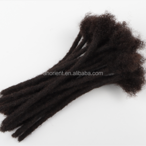 Orient Small Size 0.6cm Wholesale braiding human natural locs hair crochet dreadlocks extensions