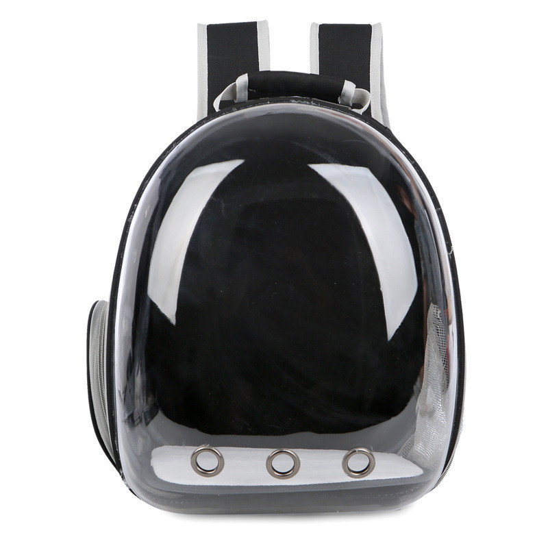 Transparent Breathable Design Pet dog cat travel/walking backpack carrier bag