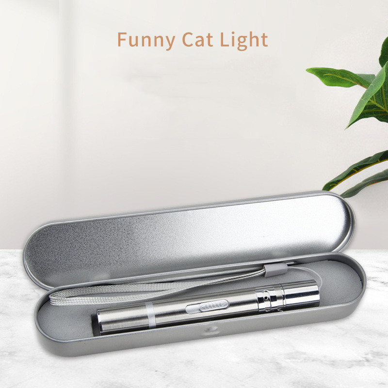 Multi Usb Rechargeable Laser Pointer Interactive Pet Toy Cat Laser Toy With Uv Lamp And Flashlight