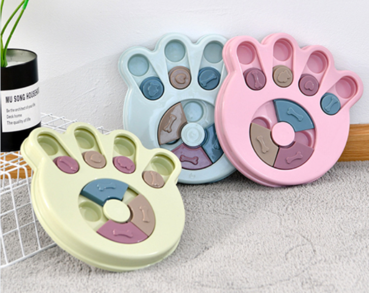 2021 Hot Sale Multi-style Increase IQ Pet Dog Training Games Feeder Interactive Pet Supplies Bowl