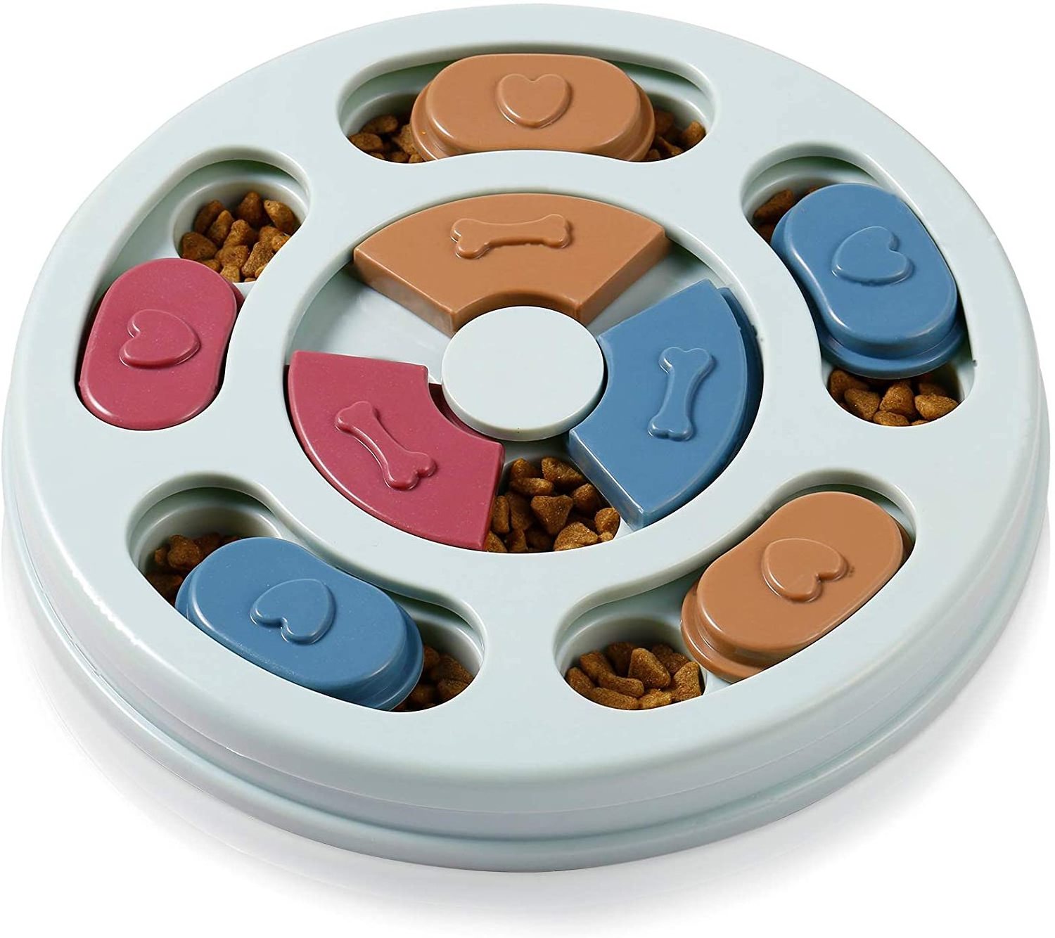 2021 Hot Sale Multi-style Increase IQ Pet Dog Training Games Feeder Interactive Pet Supplies Bowl