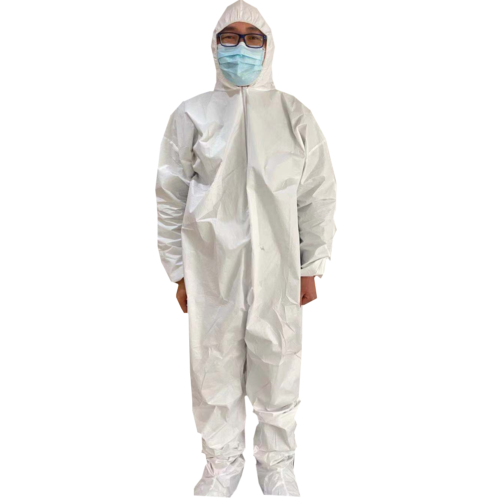 MICROPOROUS Material disposable nonwoven coverall Overol and OEM Service