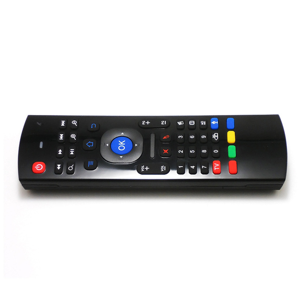 MX3  air remote 2.4G wireless fly mouse Universal  Remote control mini keyboard IR learning 6 Axis Gyroscope for Android TV Box